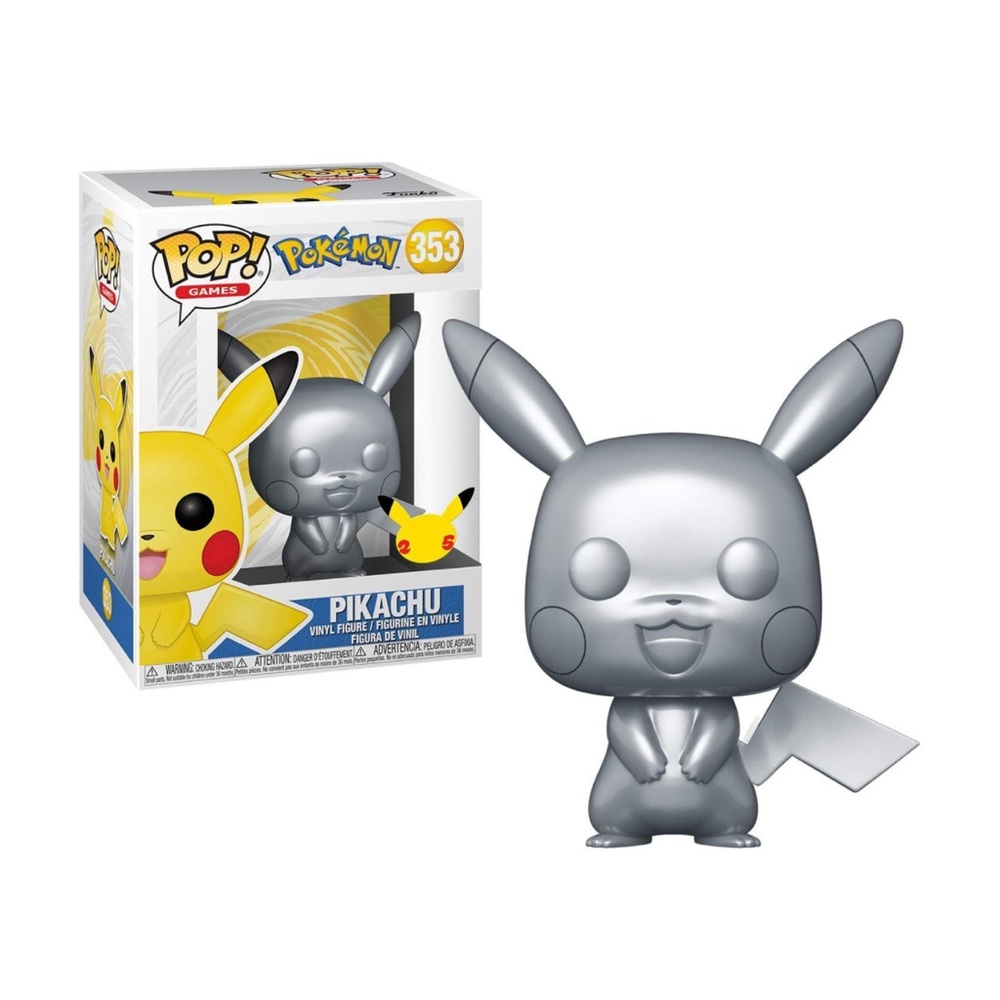 Funko Silver Pikachu Vinyl Figure